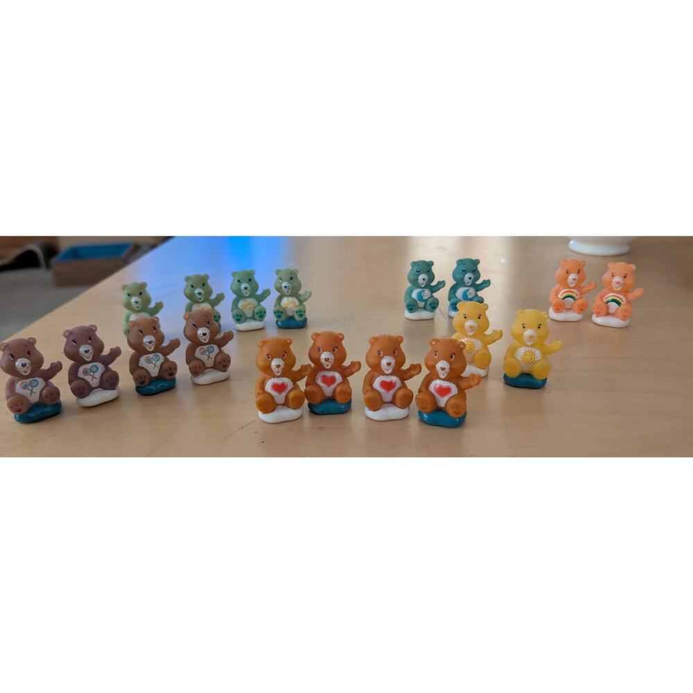🍀Vintage Care Bears Mini Figures
